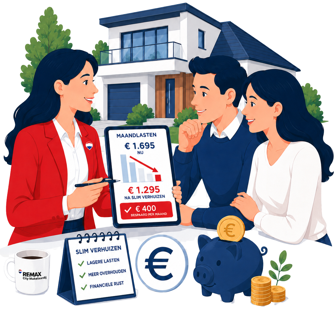 Woningtaxatie als onderdeel van slim verhuizen en lagere maandlasten