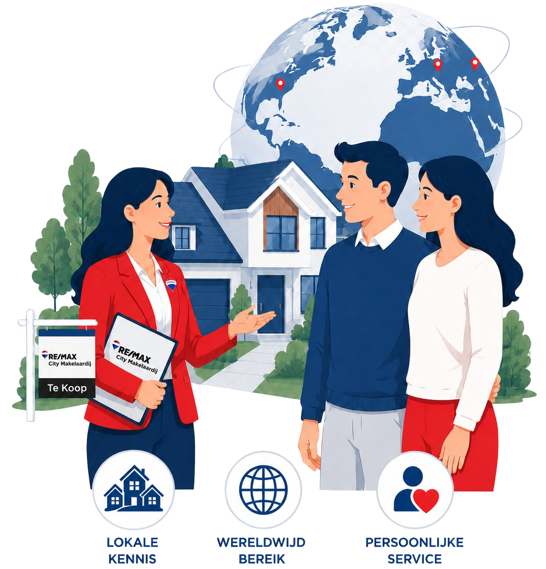 RE/MAX makelaar met lokale kennis en wereldwijd bereik