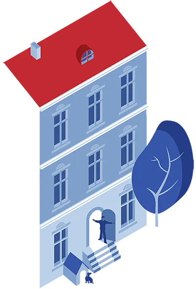 RE/MAX verhuur illustratie